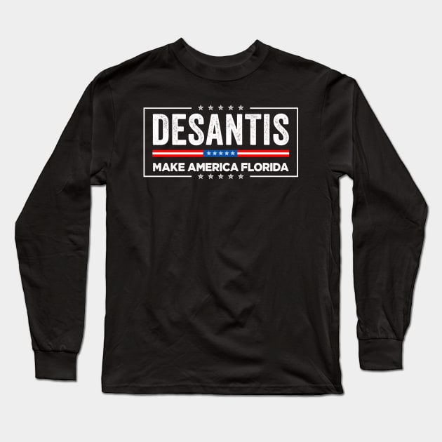 Ron Desantis Long Sleeve T-Shirt by RichyTor